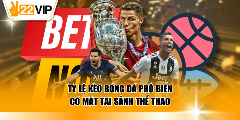 Tỷ lệ kèo bóng đá phổ biến có mặt tại sảnh thể thao